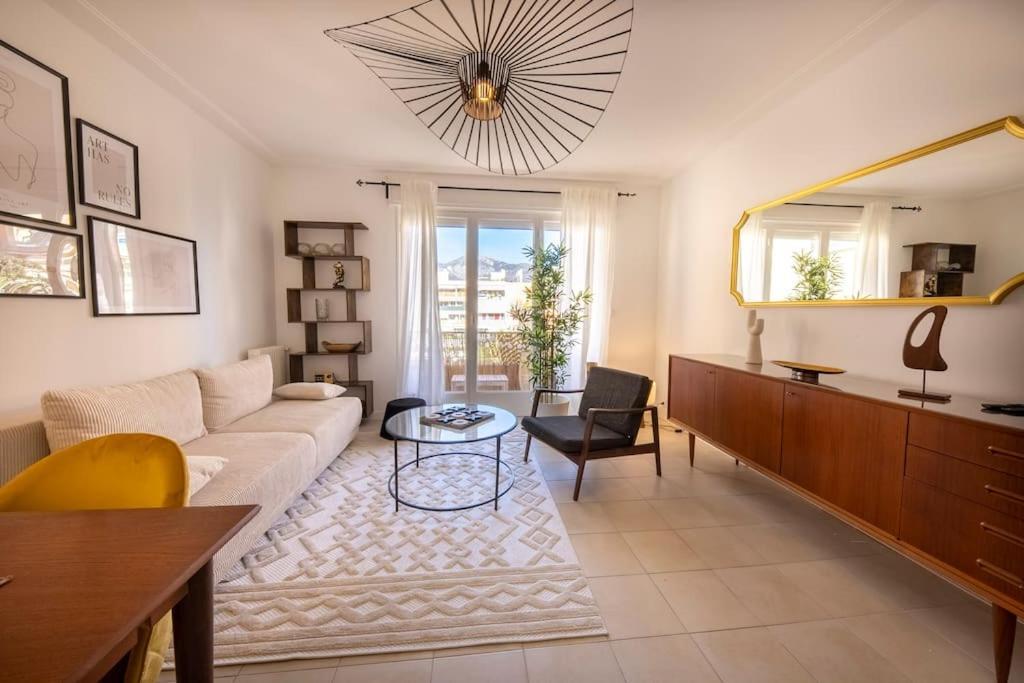 06B - Beautiful 2 Rooms With Terrace Sea View Рокбрюн-Кап-Мартен Екстер'єр фото